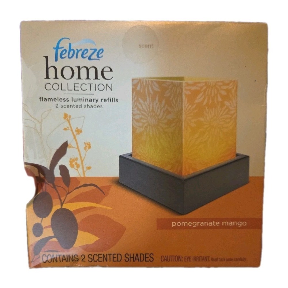 Febreze Home Collection Flameless‎ Luminary  POMEGRANATE MANGO Discontinued  (2)